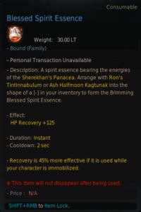 Pity System for Infinite Potion: Blessed Spirit Essence.